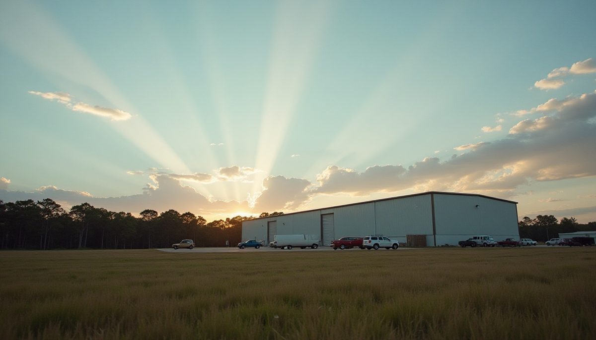 Industrial and distribution facilities in the Longview, Texas area